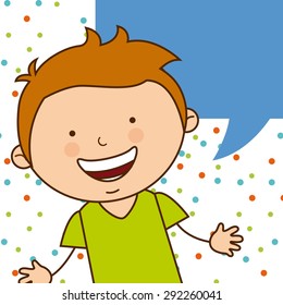 cute child design, vector illustration eps10 graphic 