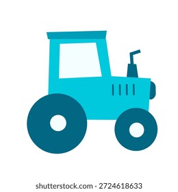 Lindo, ilustración para niños de tractor
