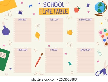 17,529 Schedule supplies Images, Stock Photos & Vectors | Shutterstock