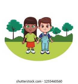 cute children cartoon