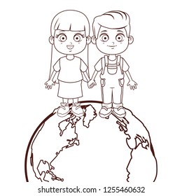 cute children cartoon