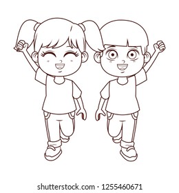 cute children cartoon