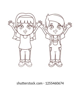 cute children cartoon