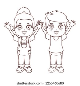 cute children cartoon