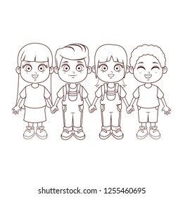 cute children cartoon