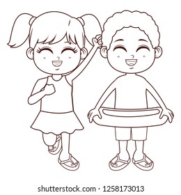 cute children cartoon