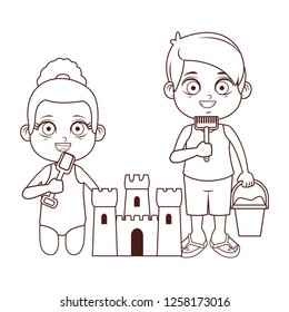 cute children cartoon