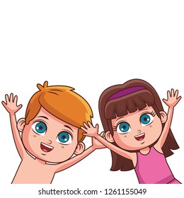cute children cartoon