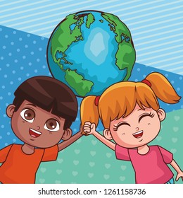 cute children cartoon