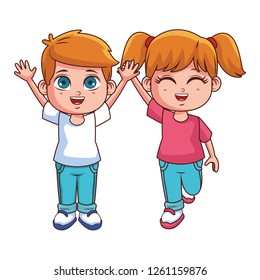 cute children cartoon