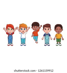 cute children cartoon