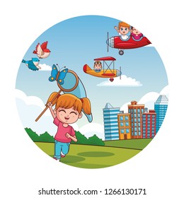 cute children cartoon