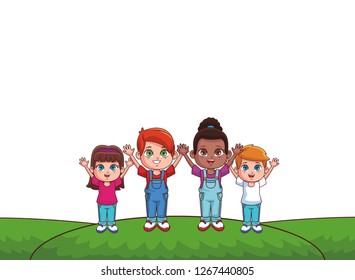 cute children cartoon
