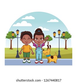 cute children cartoon