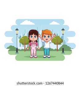 cute children cartoon