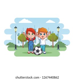 cute children cartoon