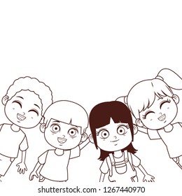 cute children cartoon