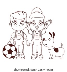 cute children cartoon