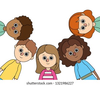 cute children cartoon