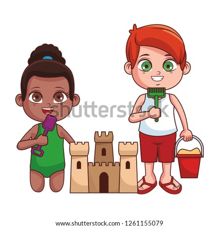 cute children cartoon