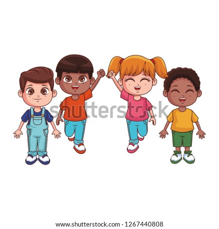 cute children cartoon