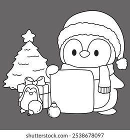 Cute children Christmas Cute hand drawn Elements Illustration cards