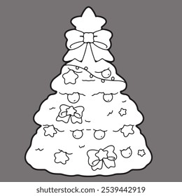 Cute children Christmas Cute hand drawn Elements Illustration cards