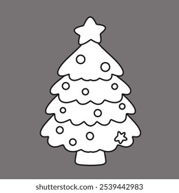 Cute children Christmas Cute hand drawn Elements Illustration cards