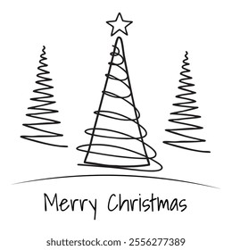 Cute children Christmas Cute hand drawn Elements Illustration cards