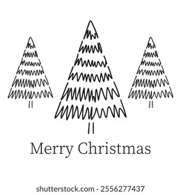Cute children Christmas Cute hand drawn Elements Illustration cards
