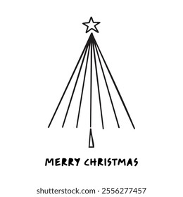 Cute children Christmas Cute hand drawn Elements Illustration cards