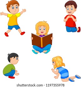 Cute children collection 