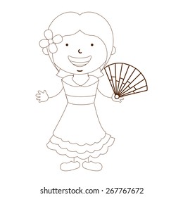 cute children design, vector illustration eps10 graphic 