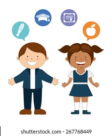 cute children design, vector illustration eps10 graphic 
