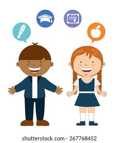 cute children design, vector illustration eps10 graphic 