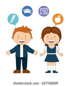 cute children design, vector illustration eps10 graphic 