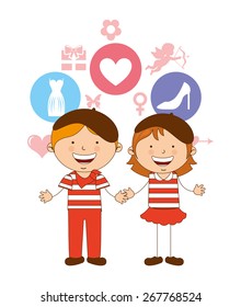 cute children design, vector illustration eps10 graphic 