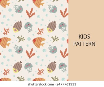 cute children pattern. cute cartoon pattern. cute seamless pattern design