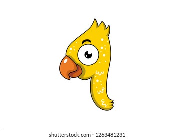 cute children's character number, vector number four