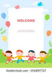 Cute Children's Illustration Frame Collection