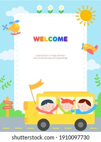 Cute Children's Illustration Frame Collection