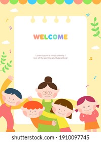 Cute Children's Illustration Frame Collection