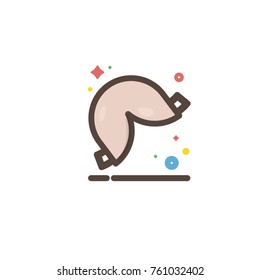 Cute Chinese cookie icon