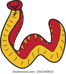 Cute chinese new year snake