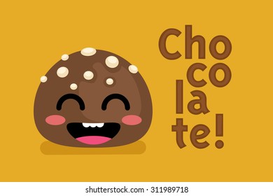cute chocolate