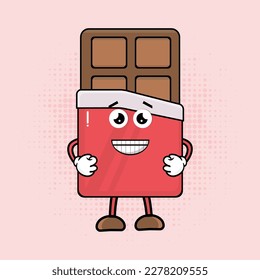 Cute Chocolate Character, Our Cute Chocolate Character collection is filled with delightful and whimsical illustrations of cute and playful chocolate characters that are perfect for any project
