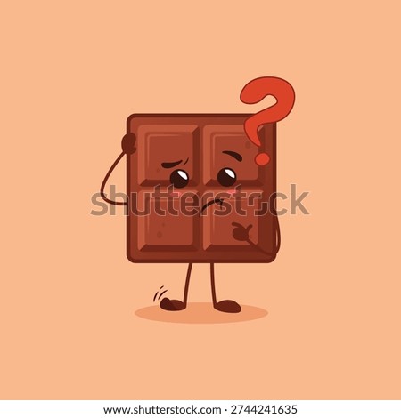 The cute Chocolate character wonders