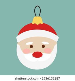 Cute Christmas Animal Characters in Winter Outfits with Festive Accessories. Flat illustration