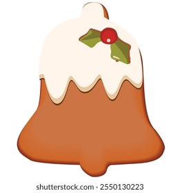 cute christmas bell vector art christmas cookies celebration