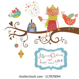 Cute christmas card